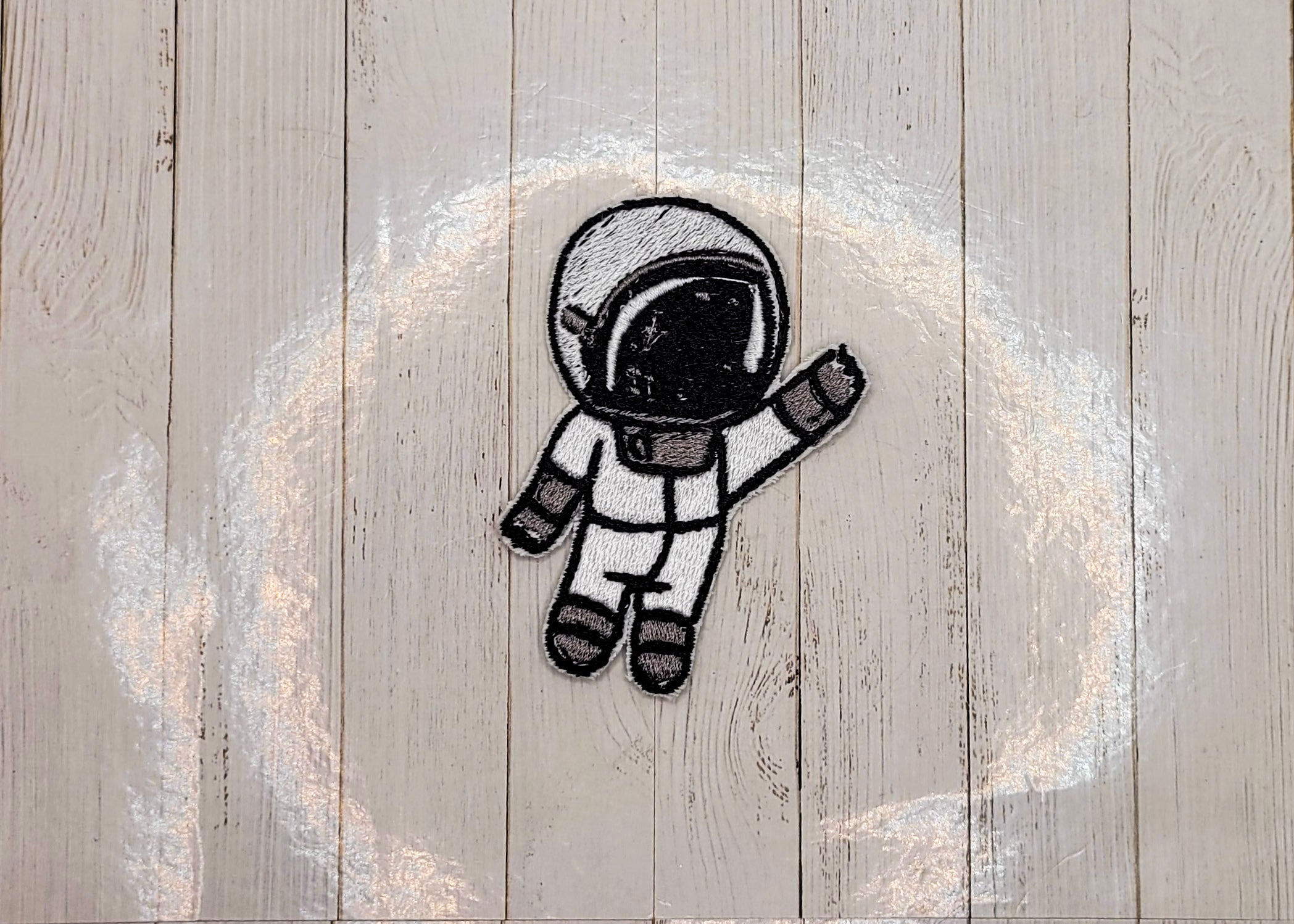 Astronaut Embroidered Iron On Patch