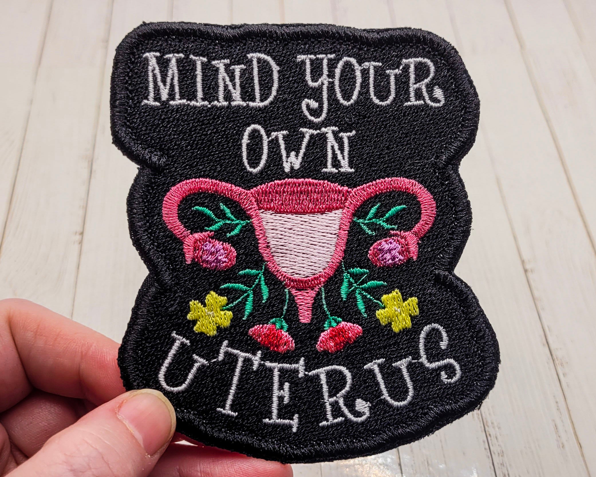Patch « Prends soin de ton utérus »