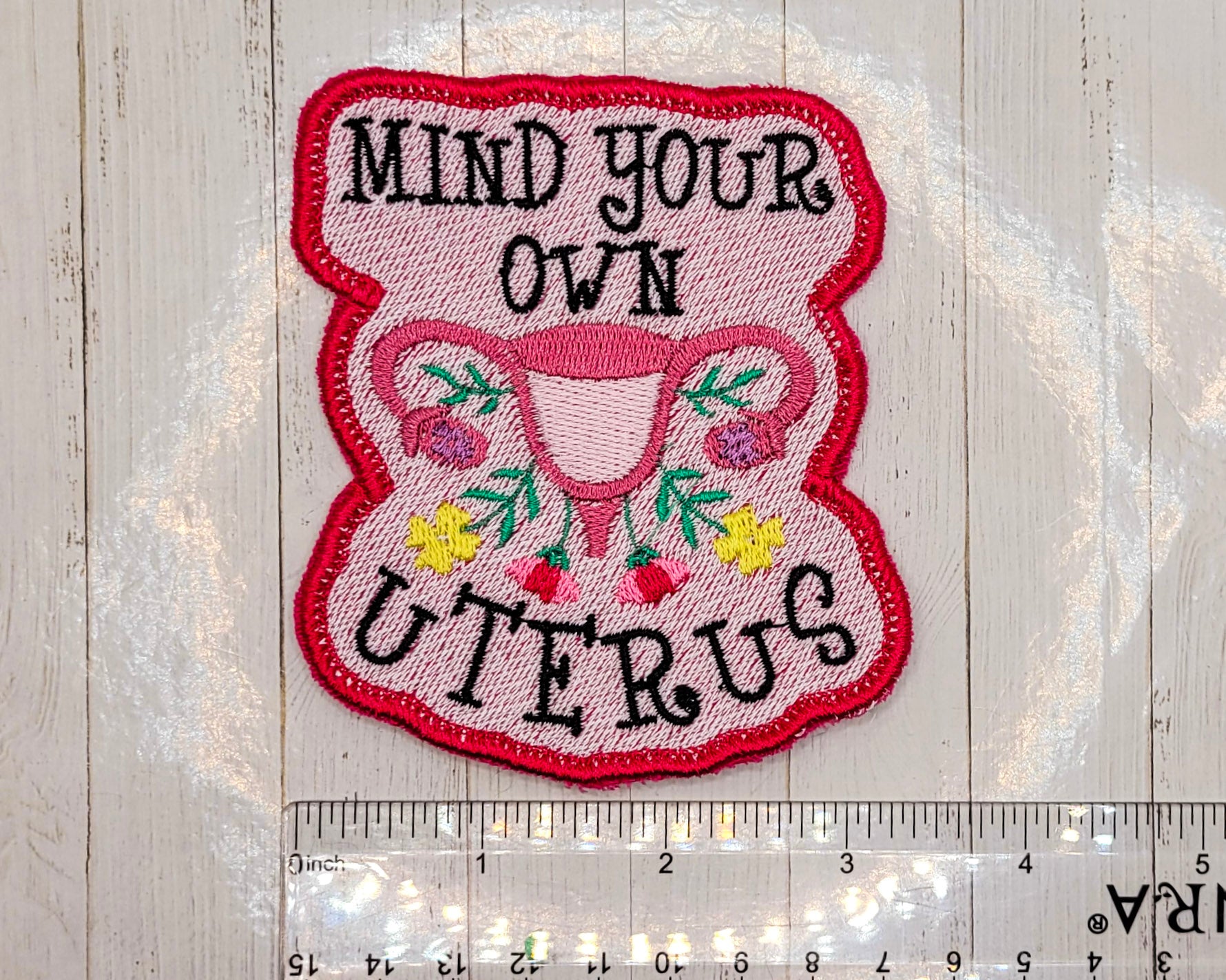 Patch « Prends soin de ton utérus »
