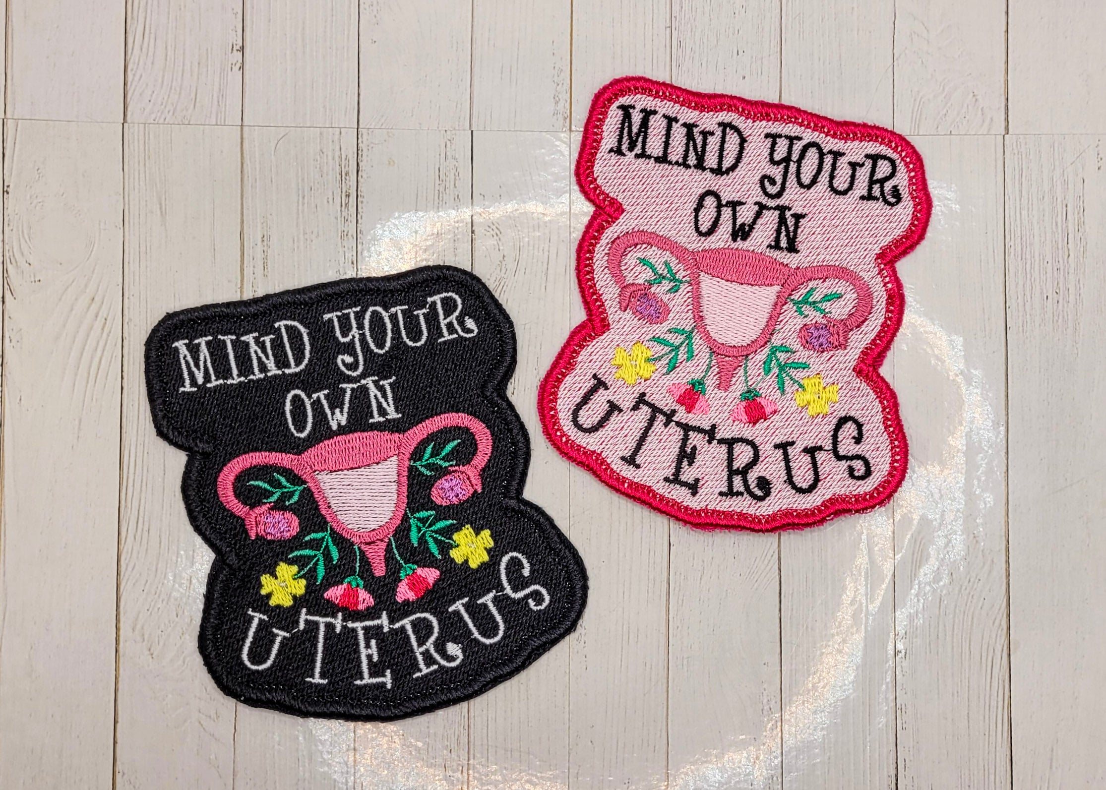 Patch « Prends soin de ton utérus »