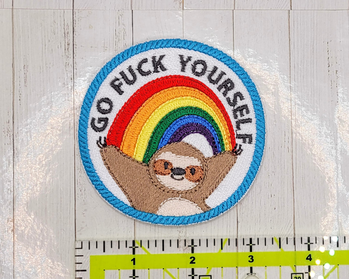 GFY Embroidered Patch