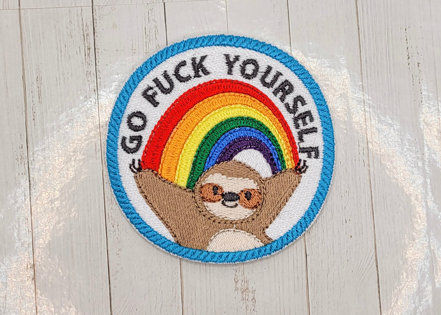 GFY Embroidered Patch