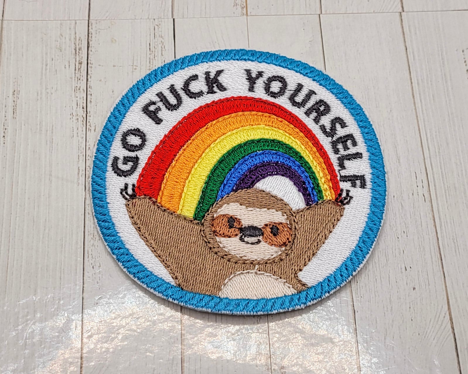 GFY Embroidered Patch