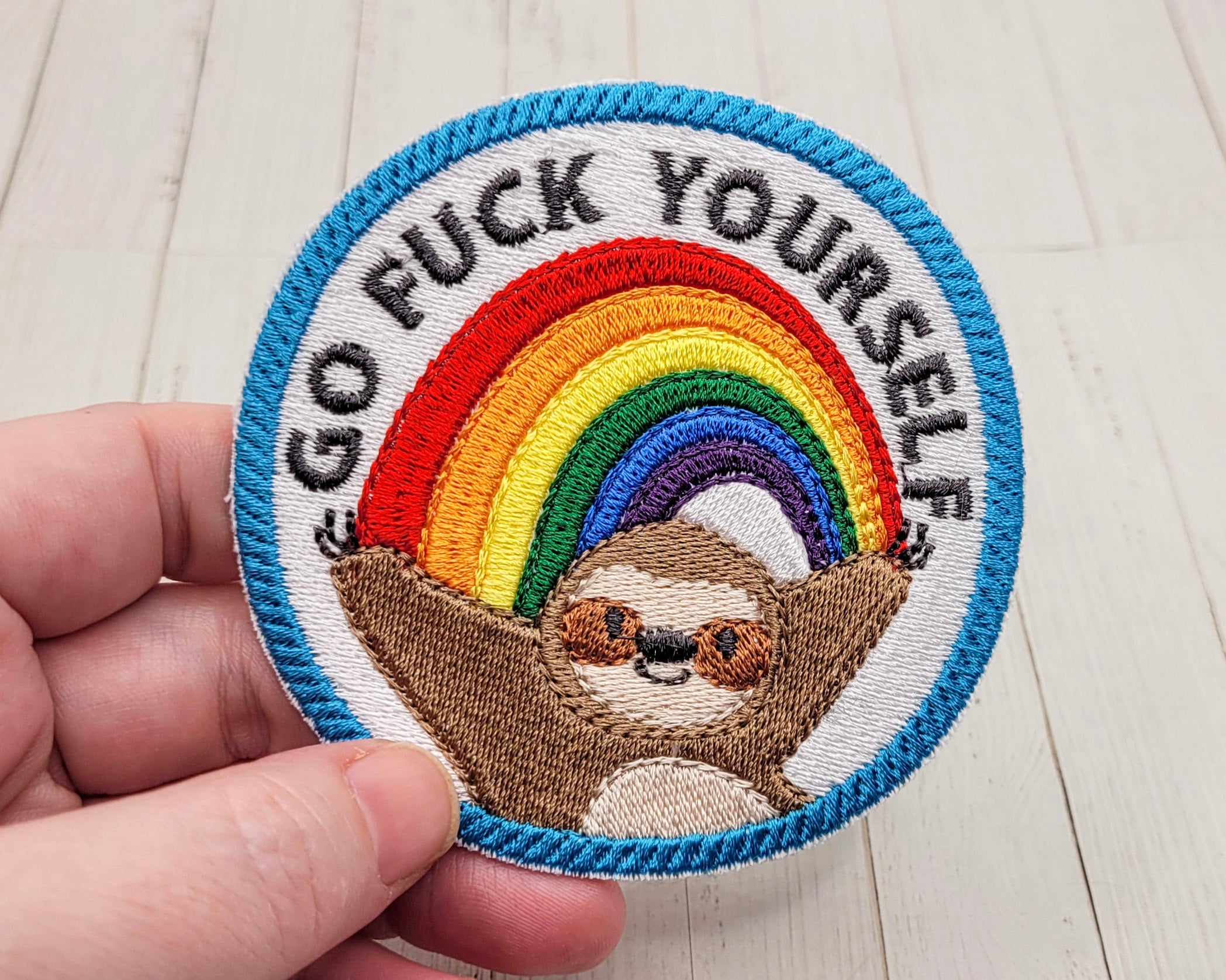 GFY Embroidered Patch