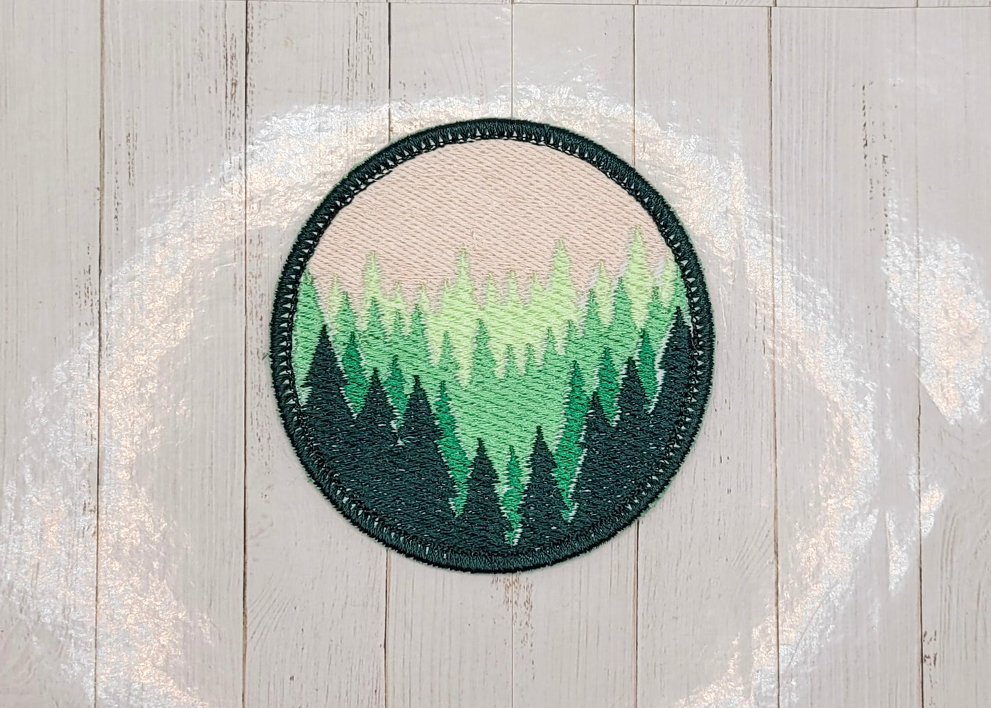 Deep Forest Embroidered Patch