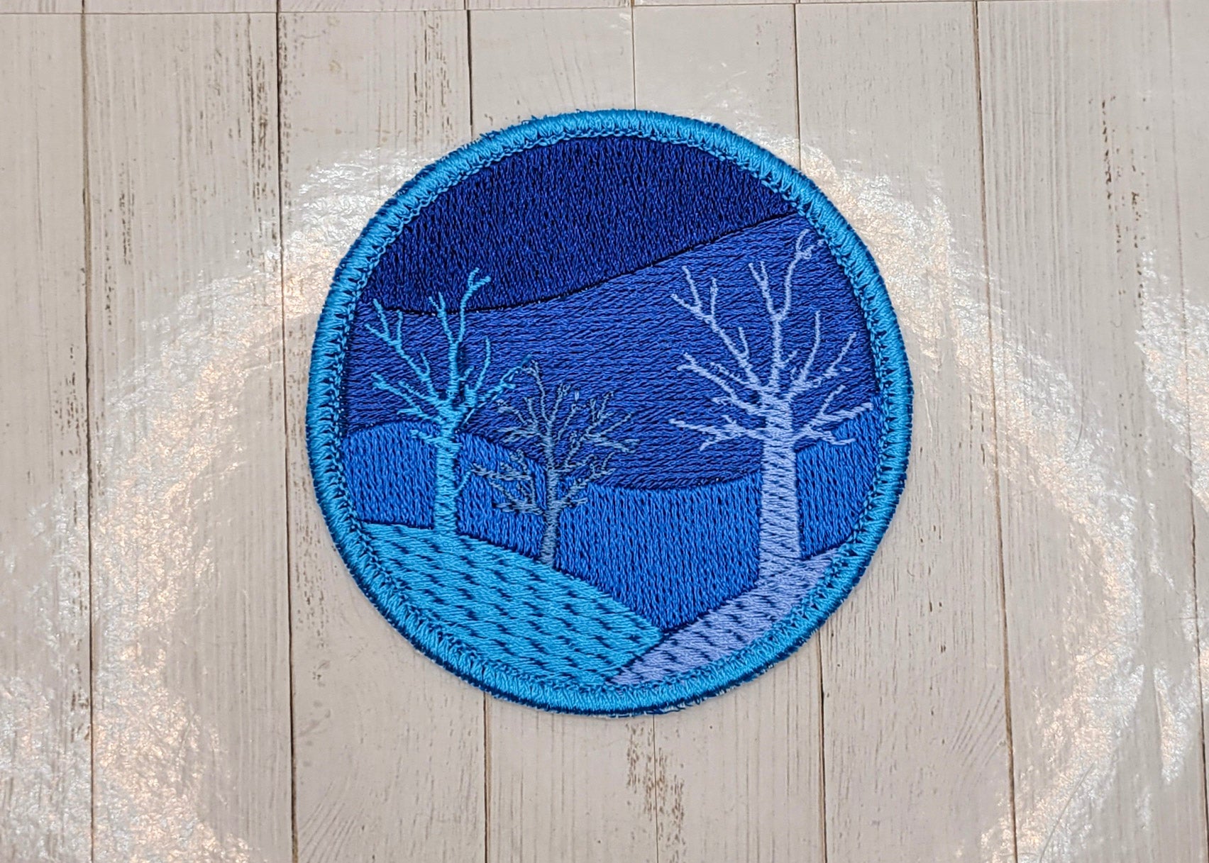 Patch brodé Nuits d'hiver