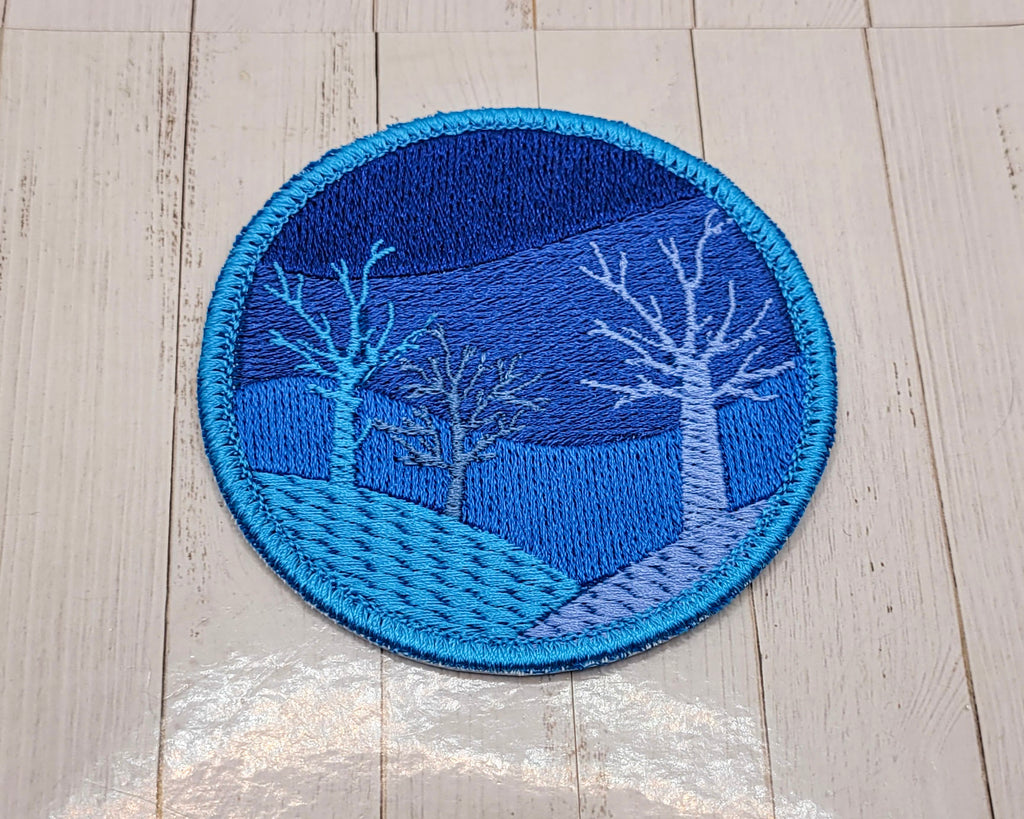 Patch brodé Nuits d'hiver