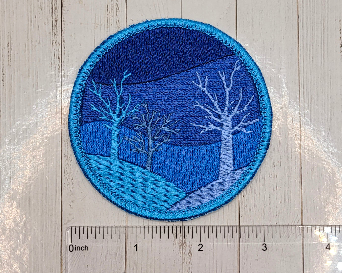 Patch brodé Nuits d'hiver