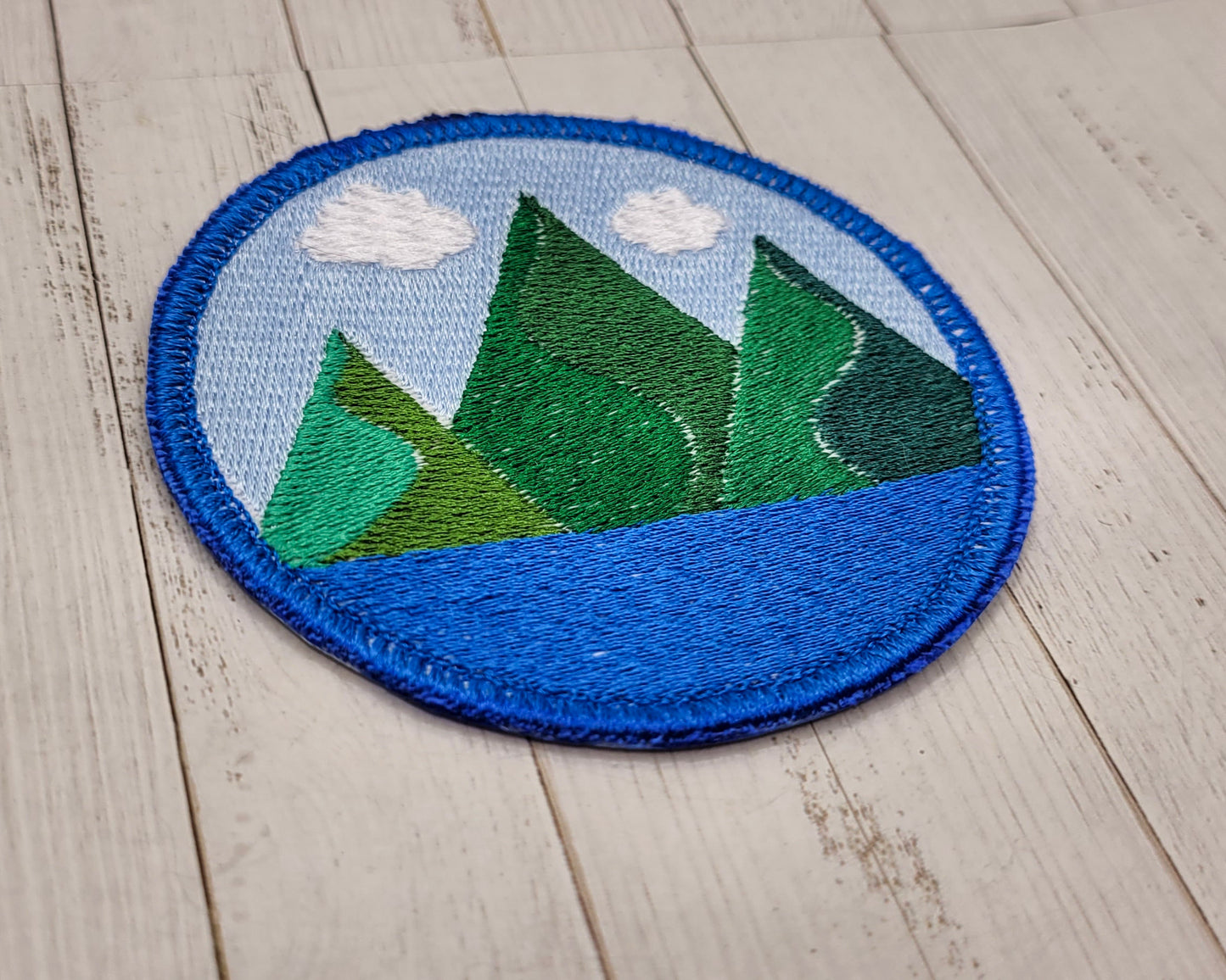 Mountain Coast Embroidered Patch