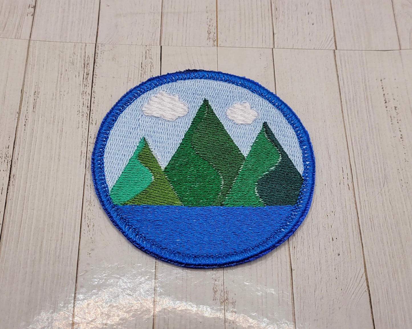 Mountain Coast Embroidered Patch