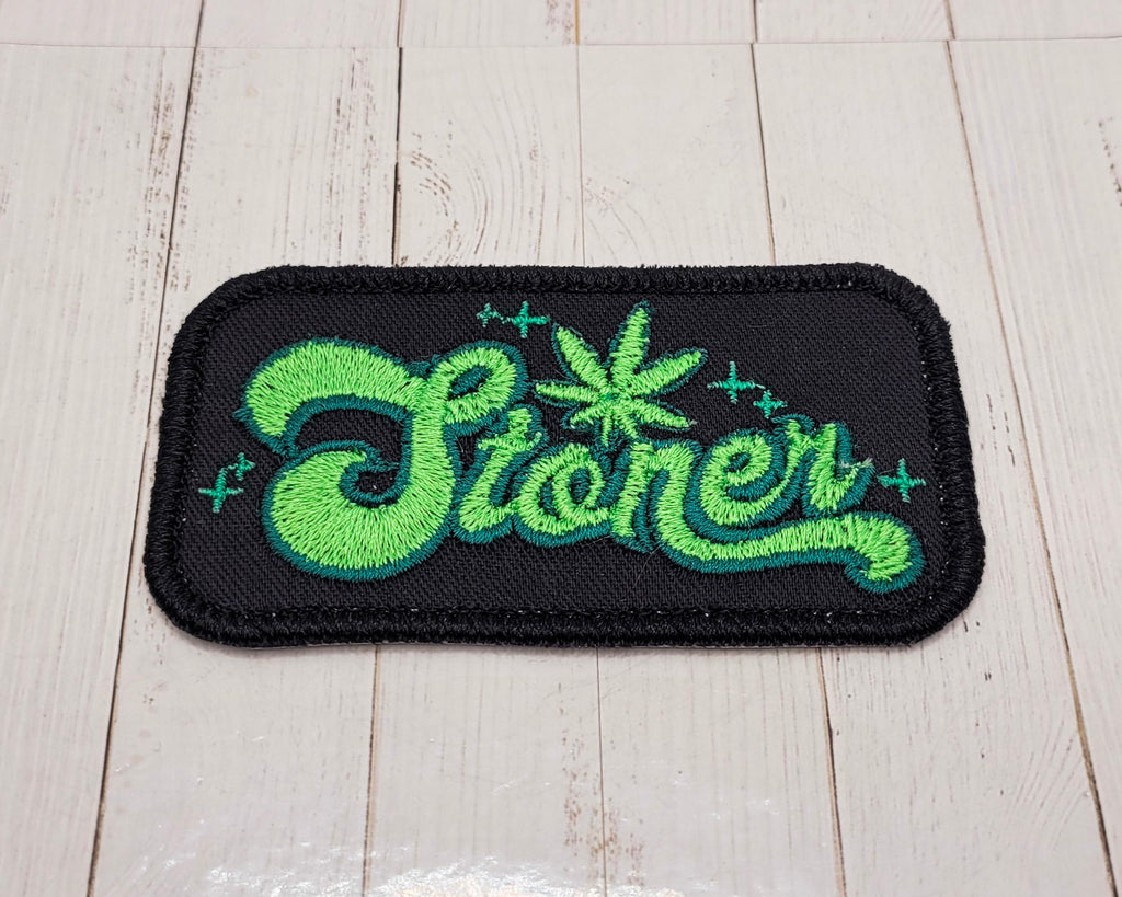 Stoner Embroidered Patch