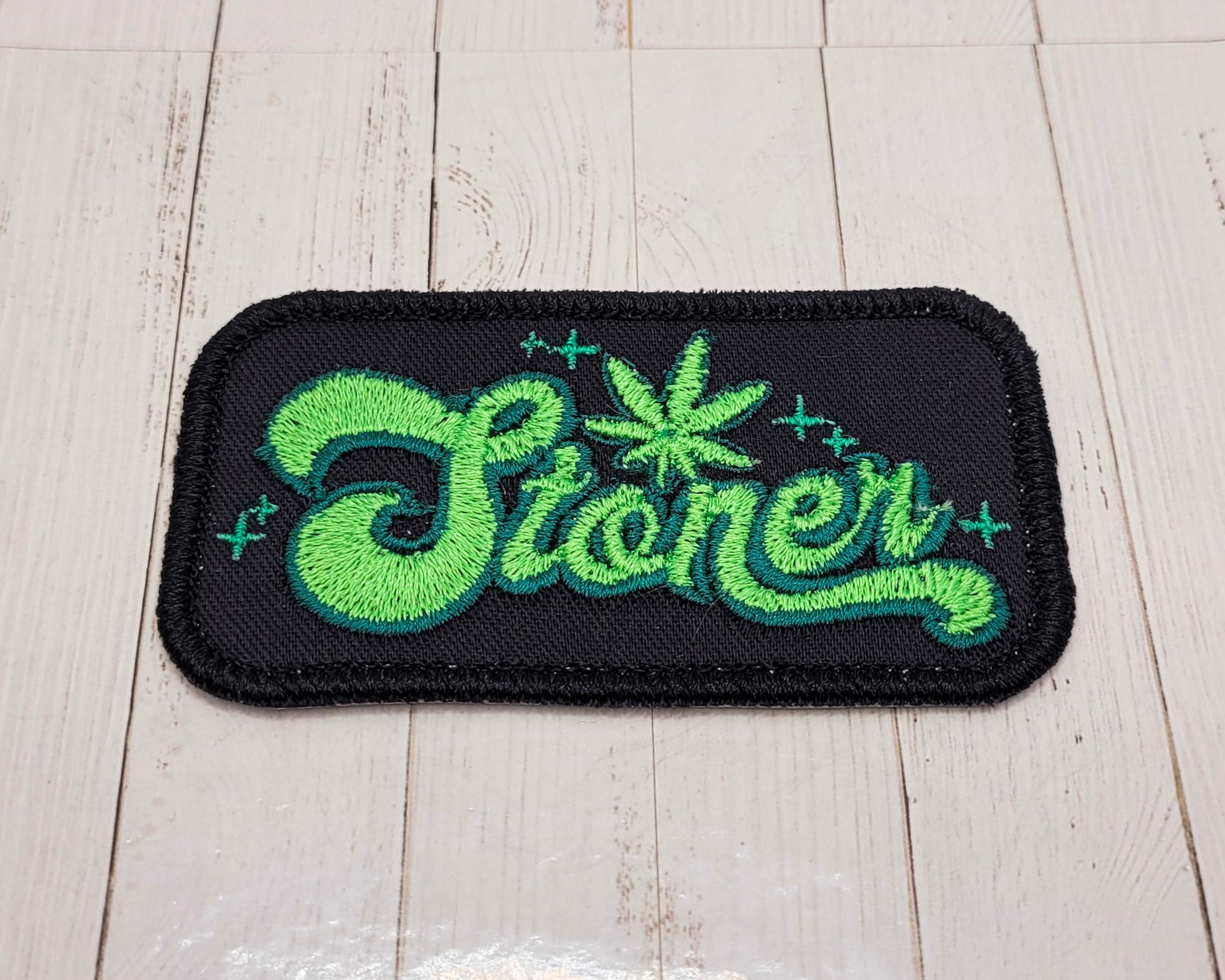Stoner Embroidered Patch