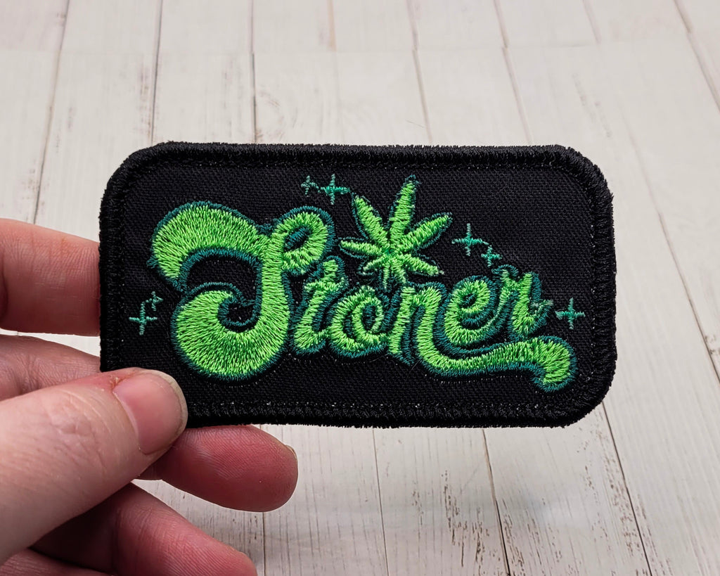 Stoner Embroidered Patch