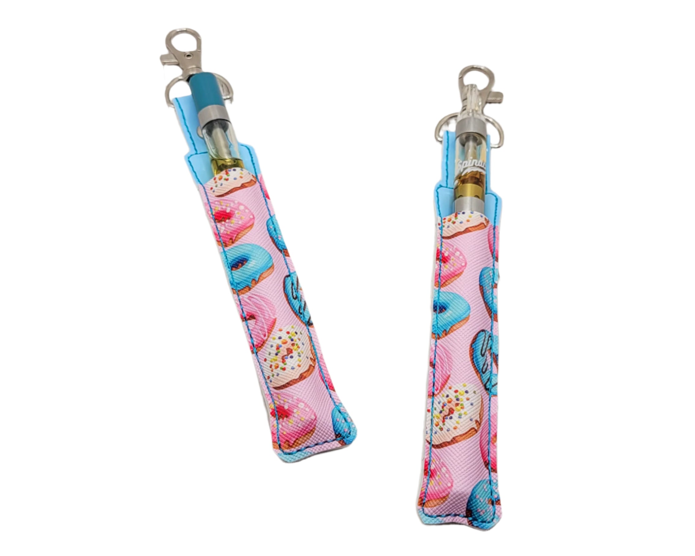 Pink Donut Vinyl Pen Case