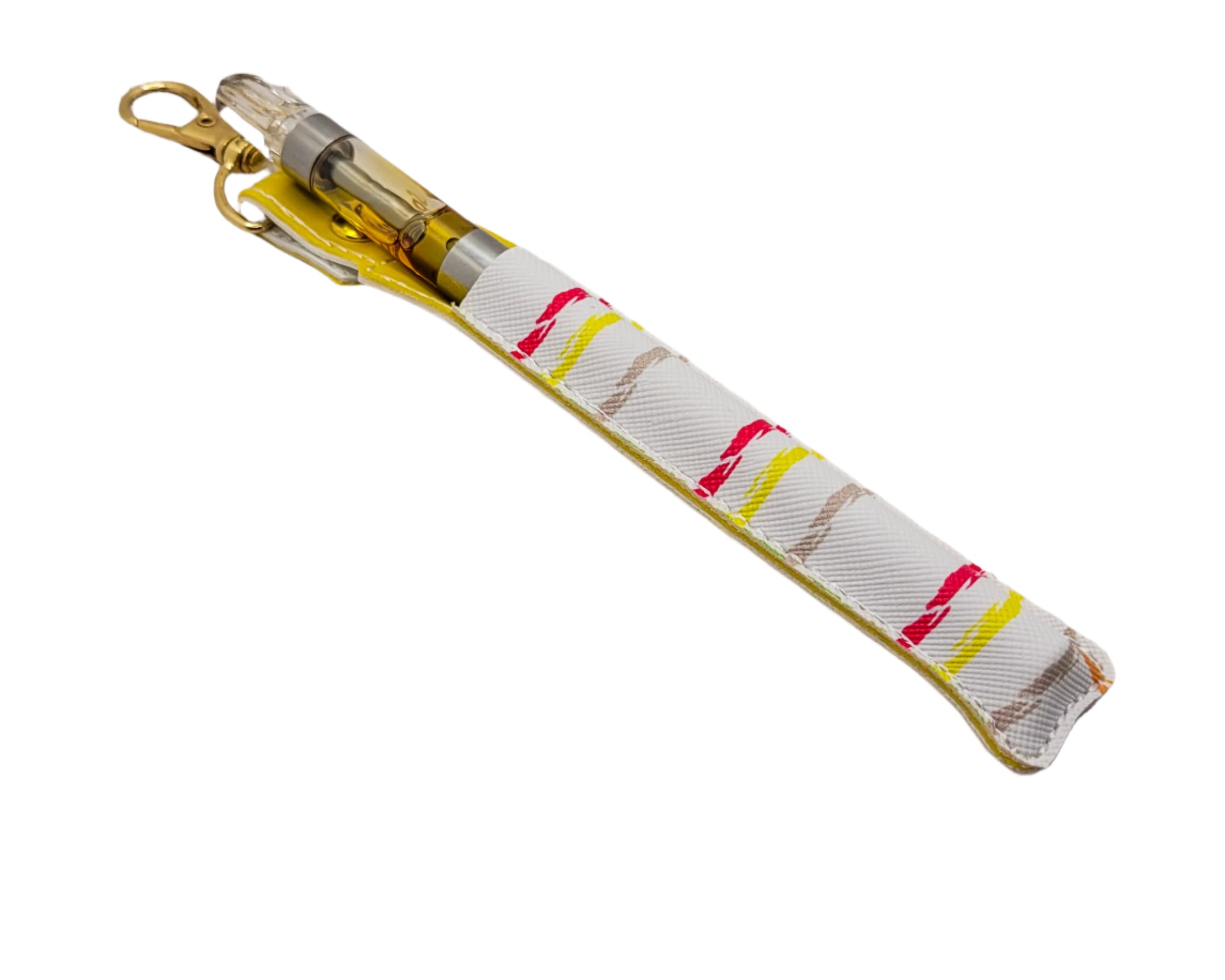 Sunshine Plaid Vinyl Pen Case