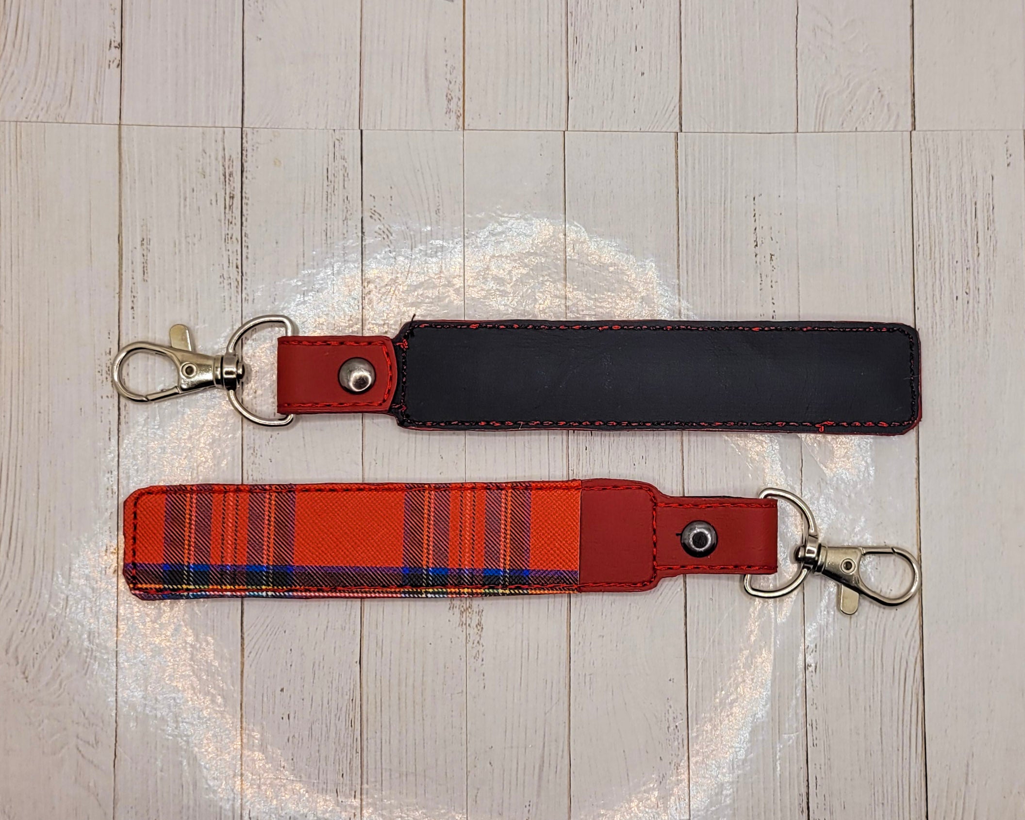 Red & Blue Plaid Pen Holder & Case