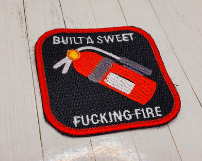 Built A Sweet Fucking Fire Hydrant Merit Badge