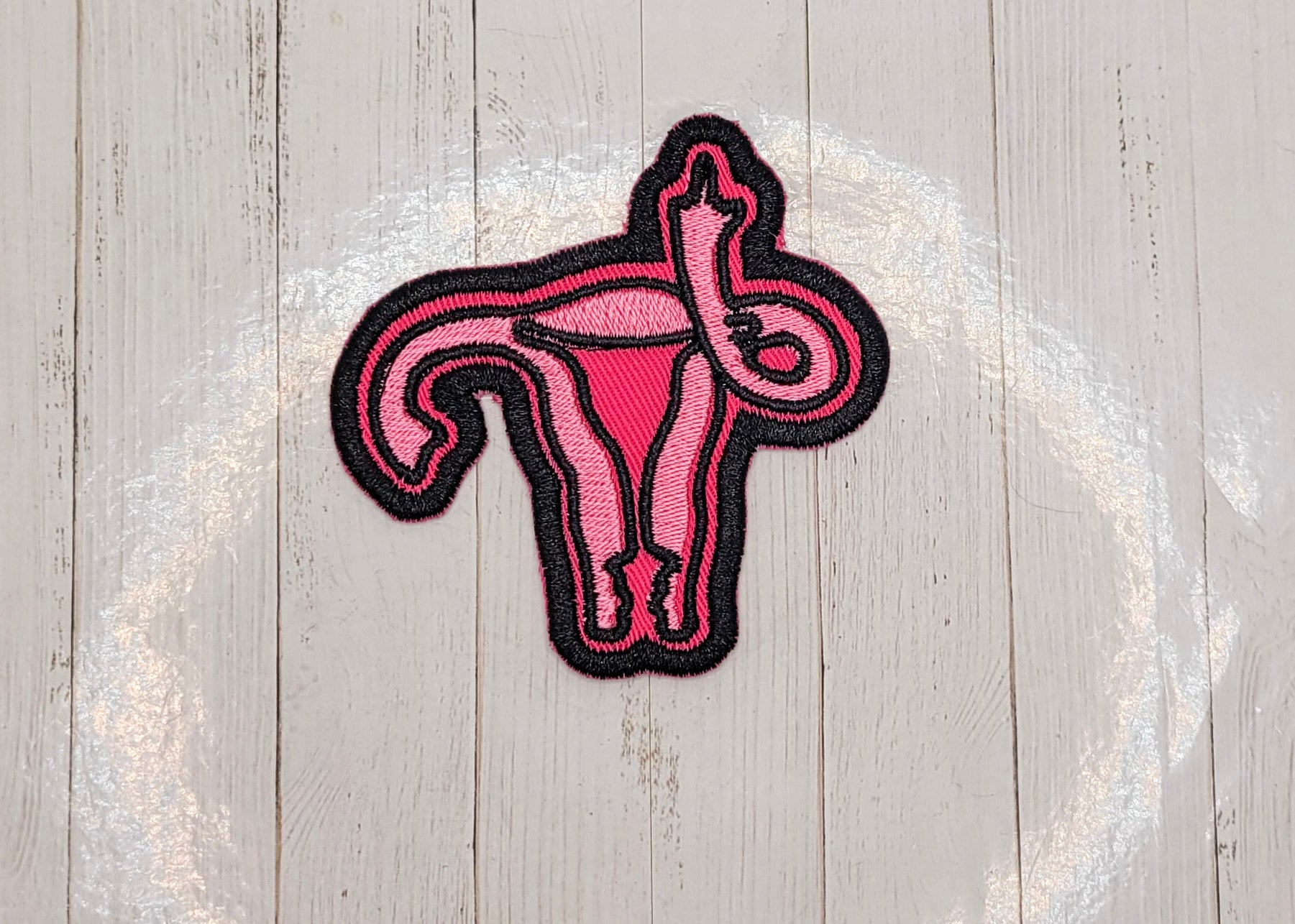 FU Uterus Embroidered Patch