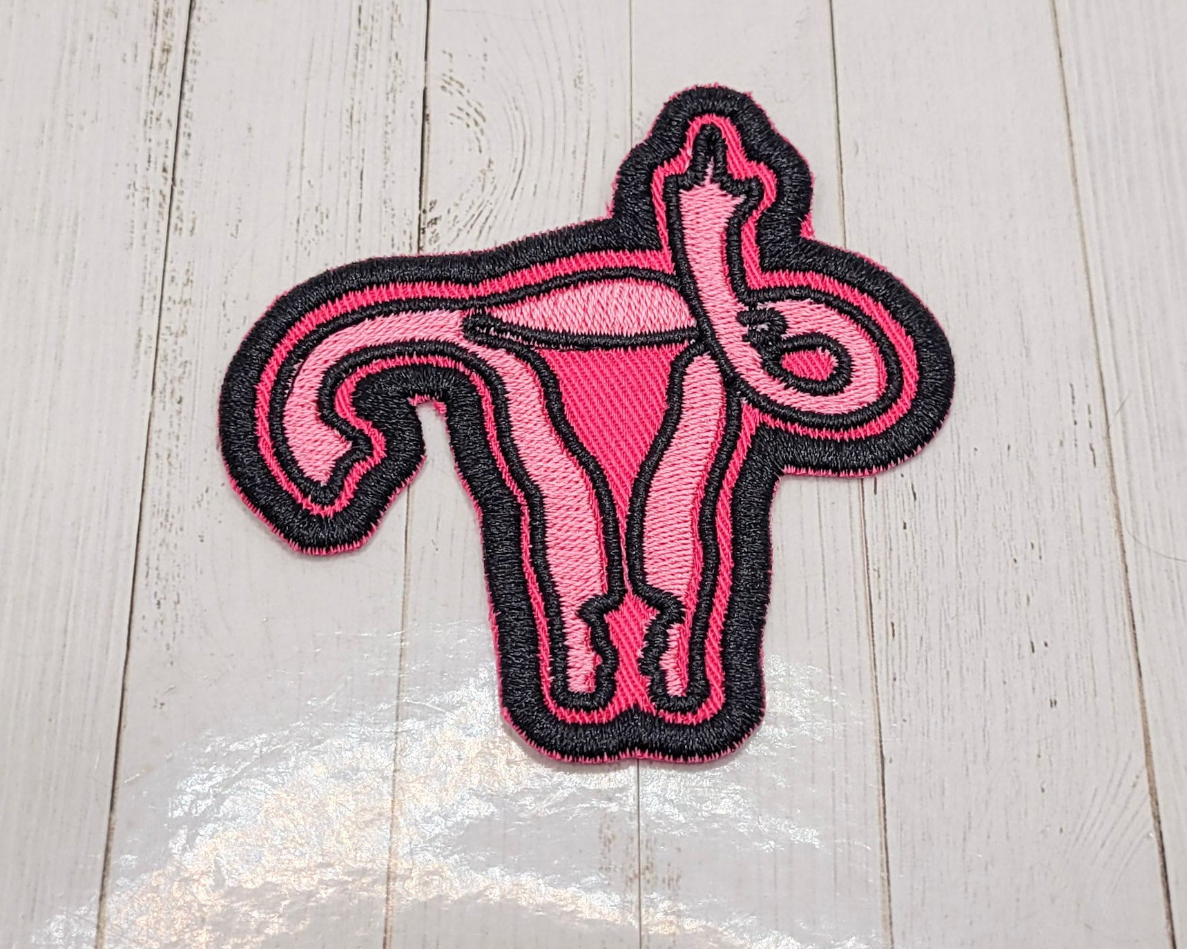 FU Uterus Embroidered Patch