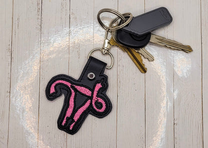 FU Uterus Key Tag