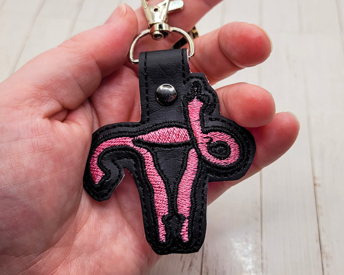 FU Uterus Key Tag