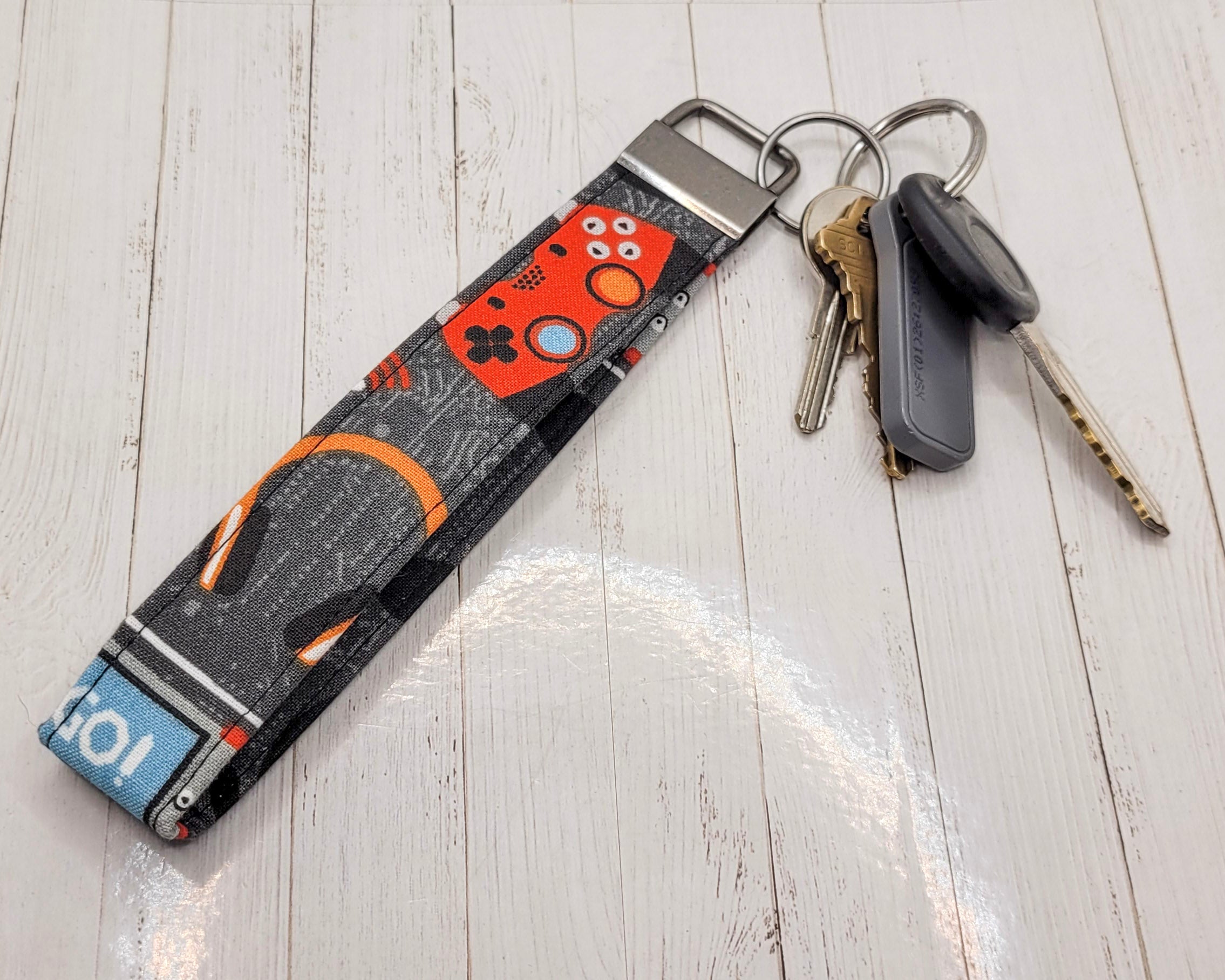 Gamer Wristlet Key Strap