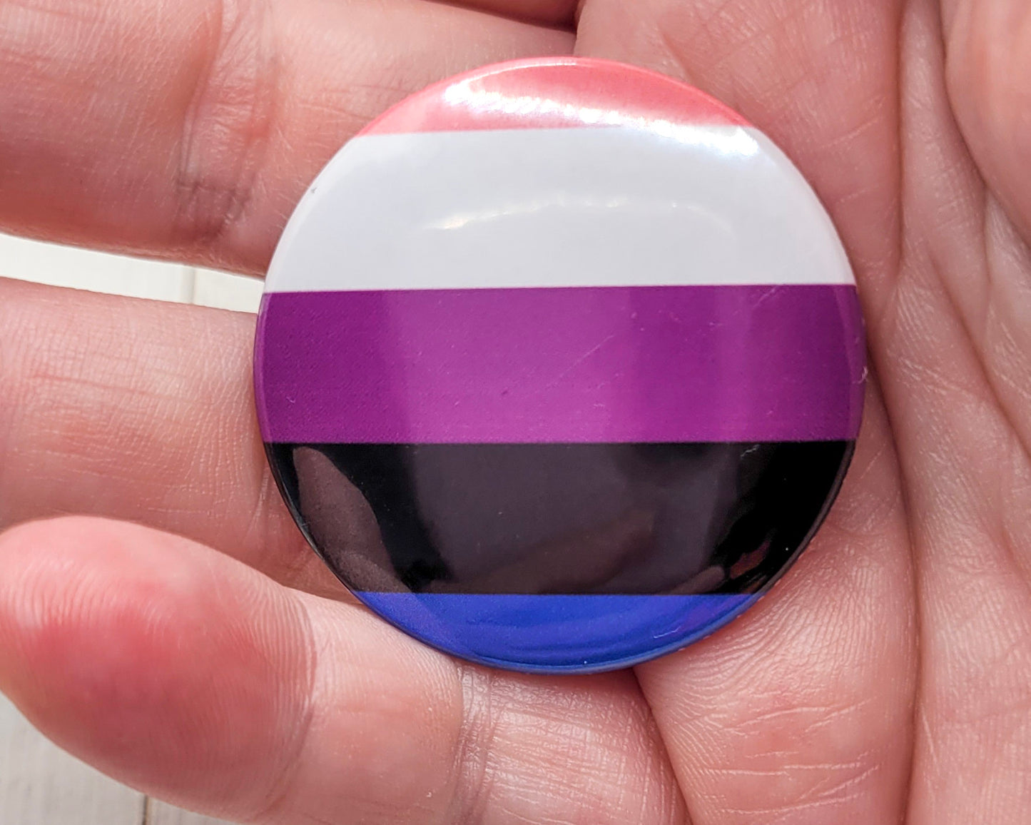 Genderfluid Flag Pinback Button