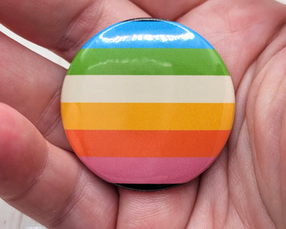 Queer Flag Pinback Button