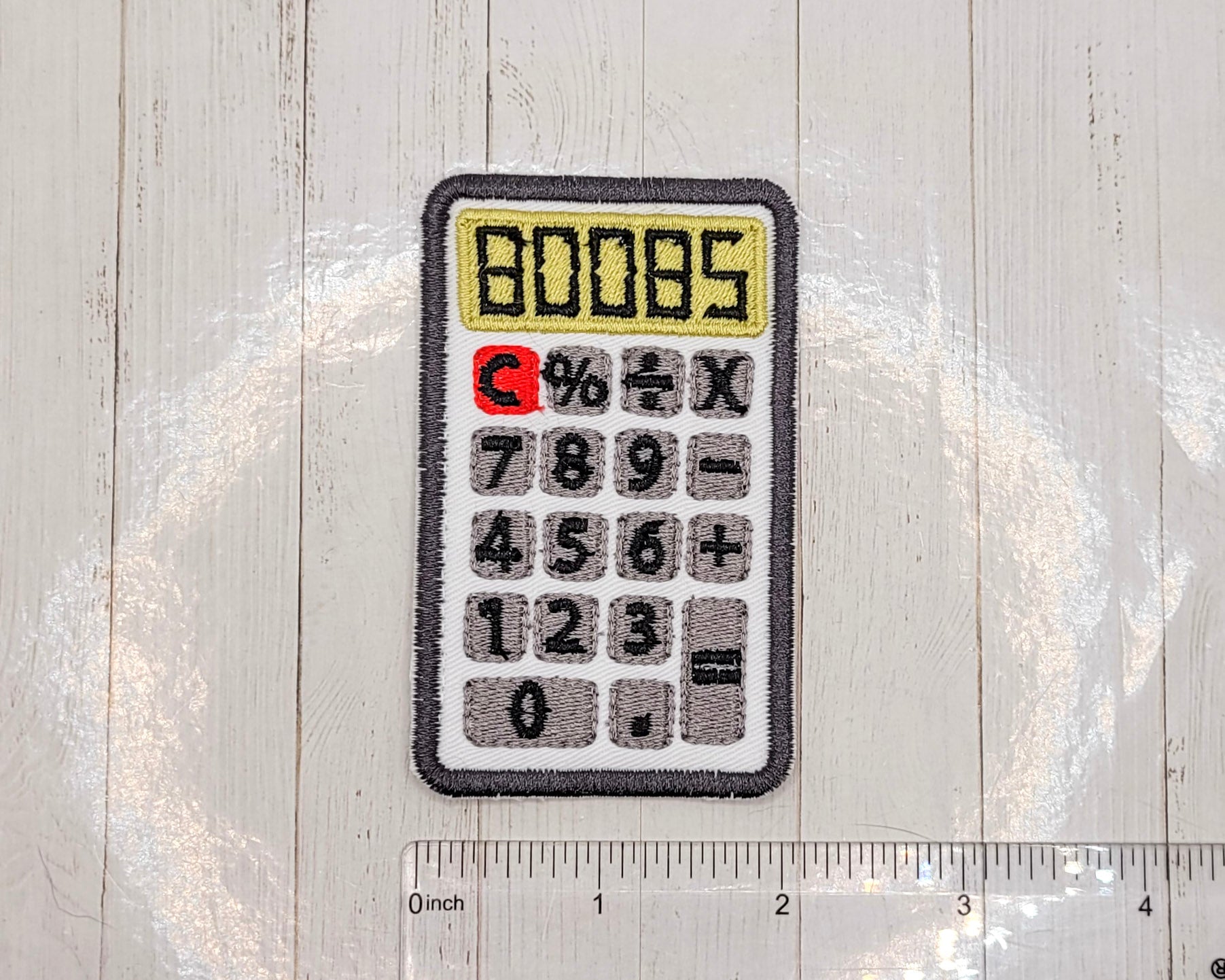 80085 Boobs Embroidered Patch