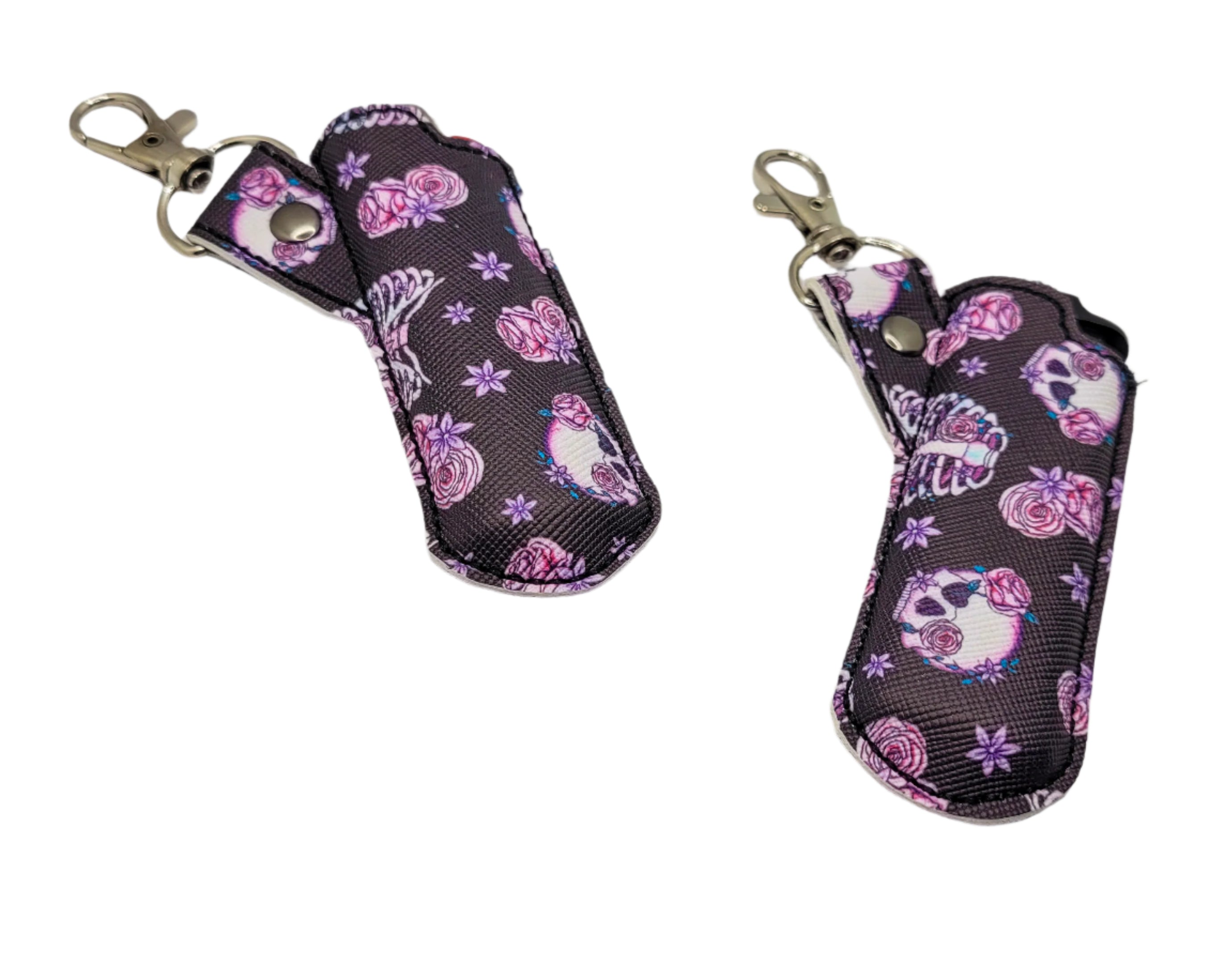 Roses & Skulls Lighter Case