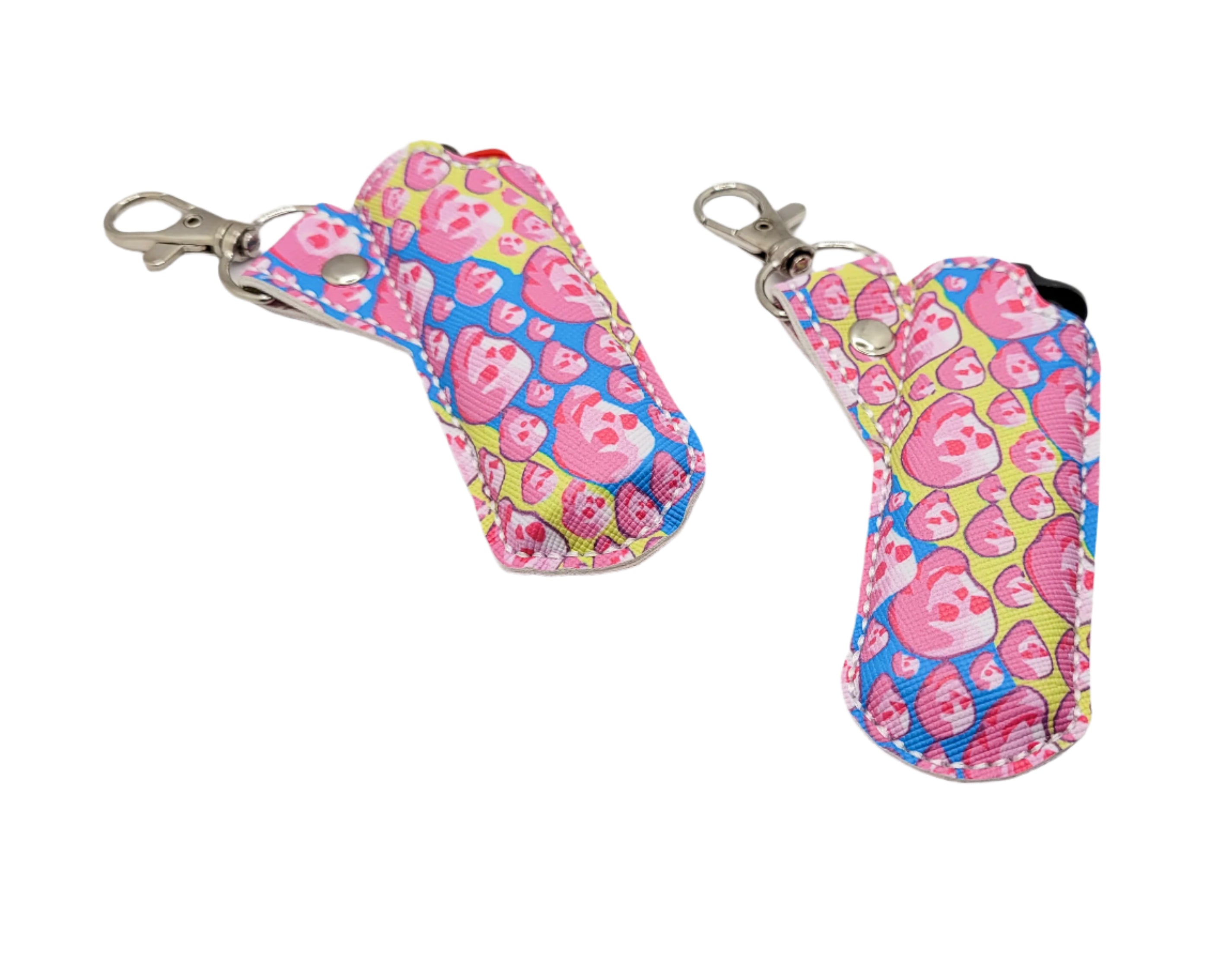 Pastel Skulls Lighter Case