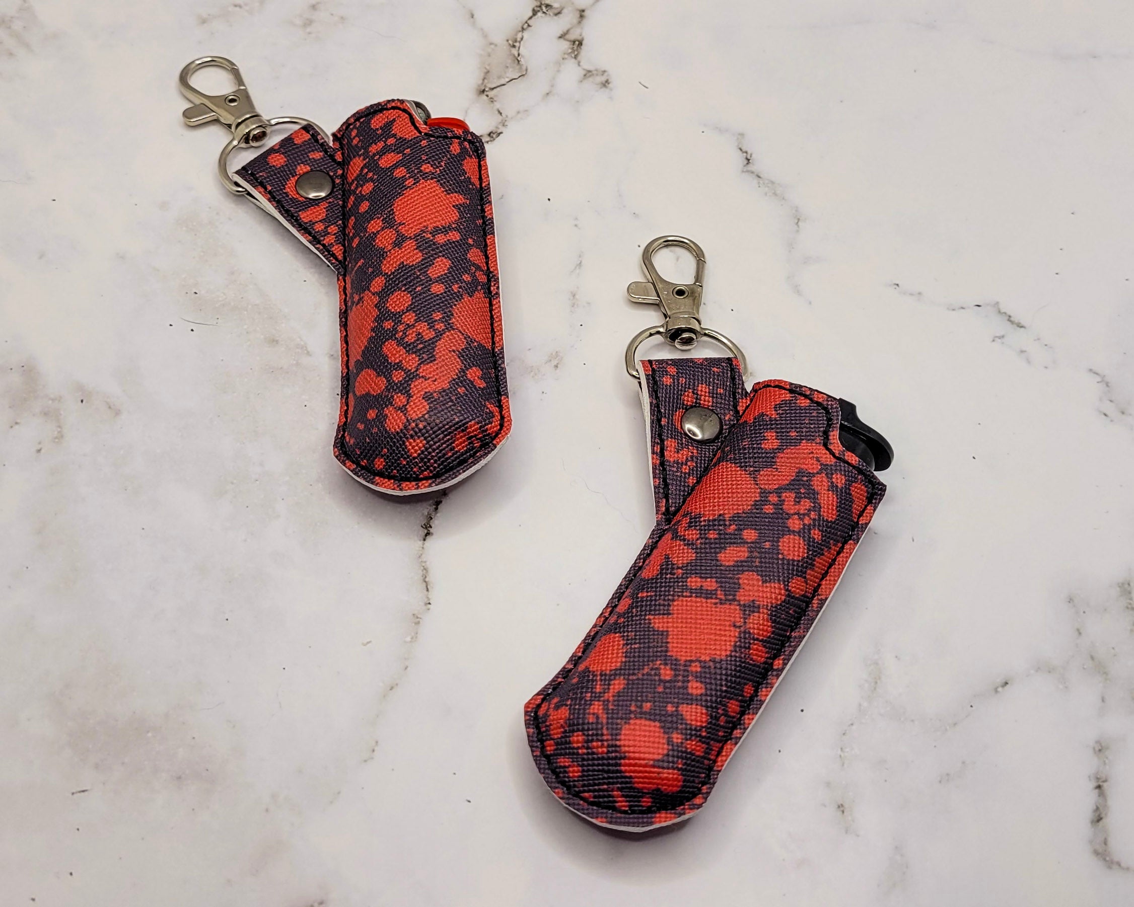Blood Splatter Lighter Case