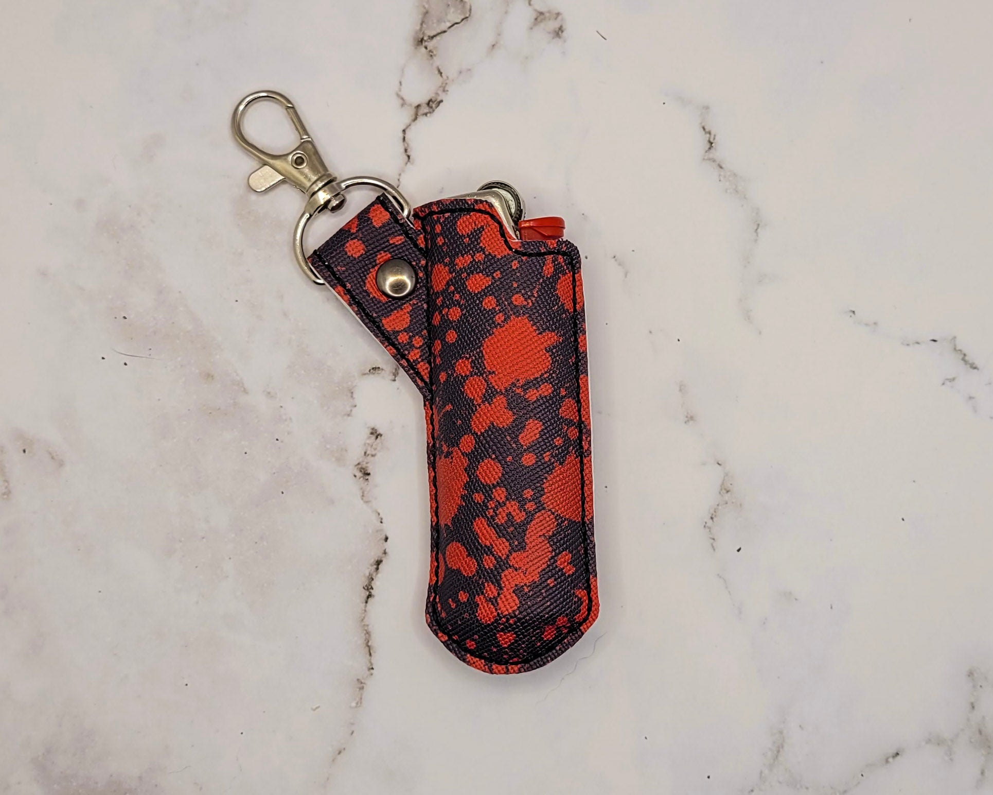 Blood Splatter Lighter Case