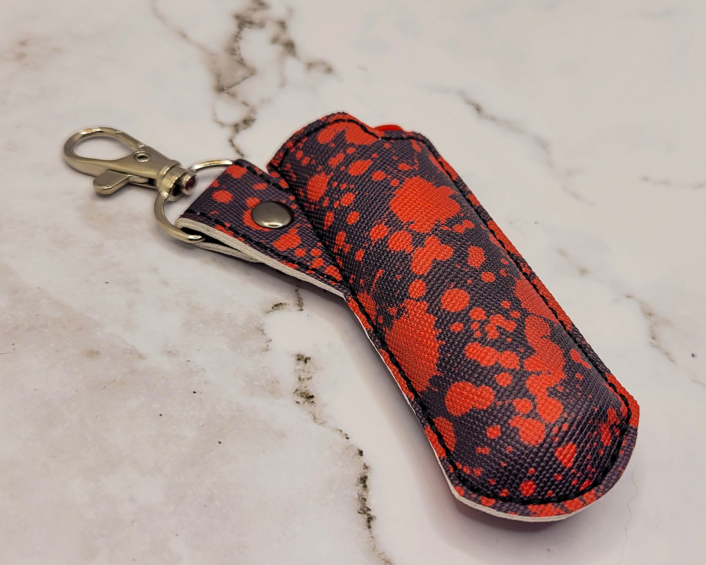 Blood Splatter Lighter Case