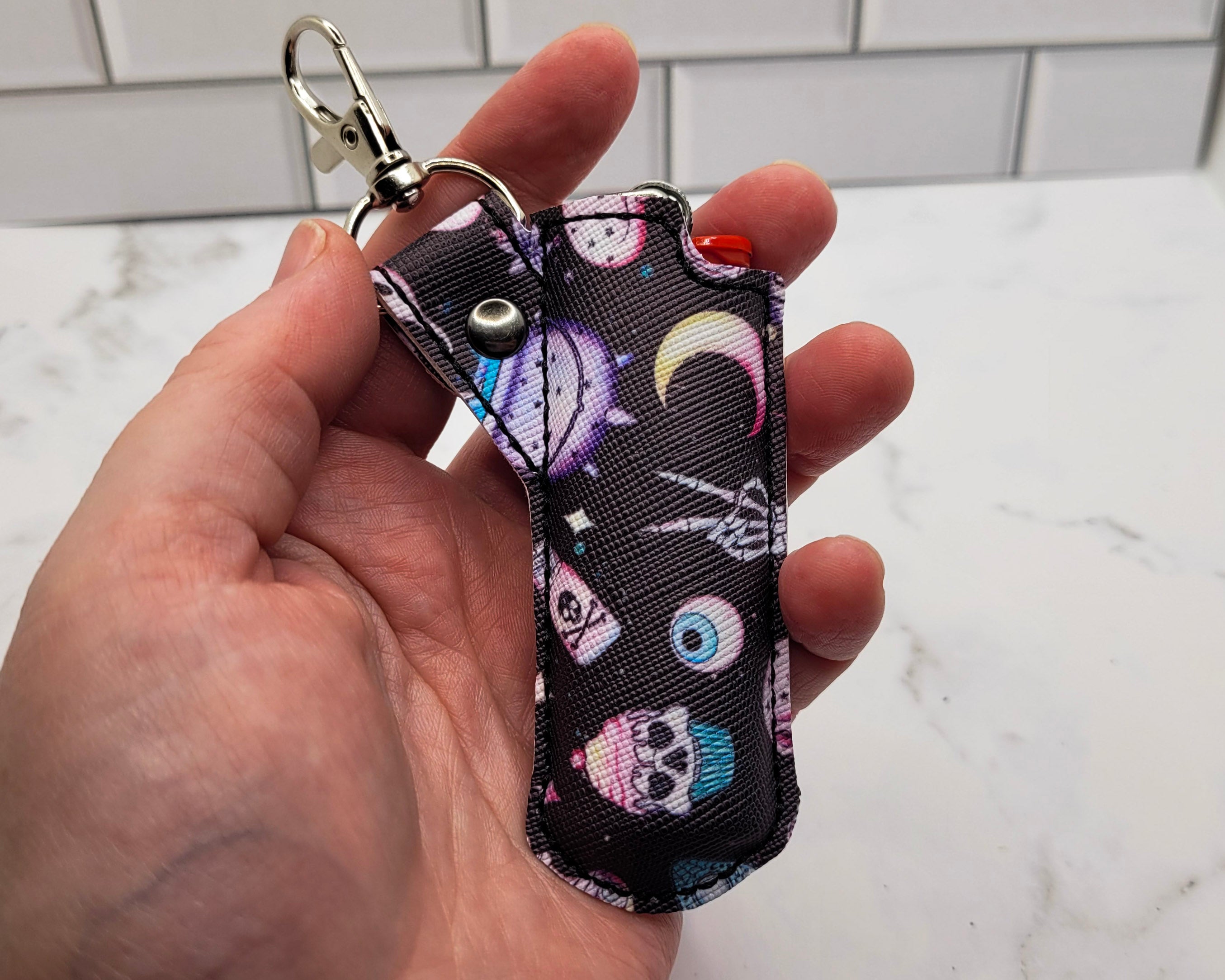 Pastel Goth Black Lighter Case