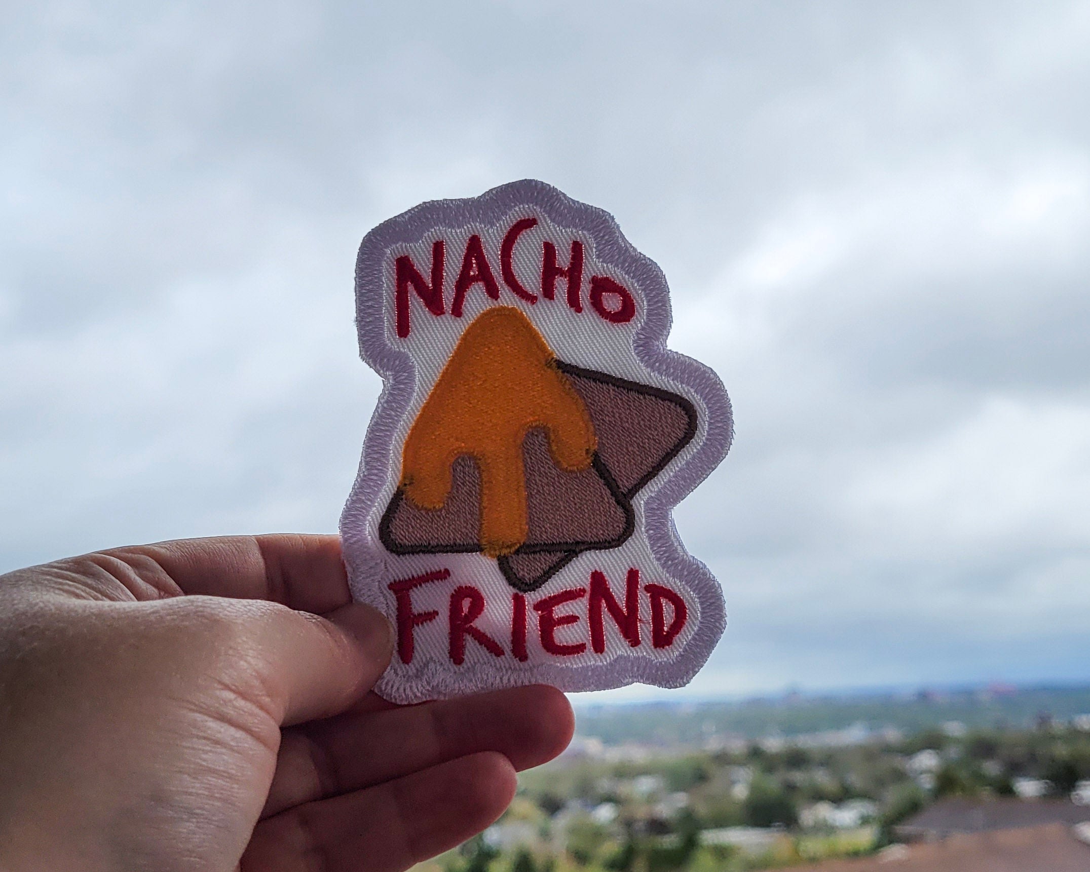 Nacho Friend Embroidered Patch