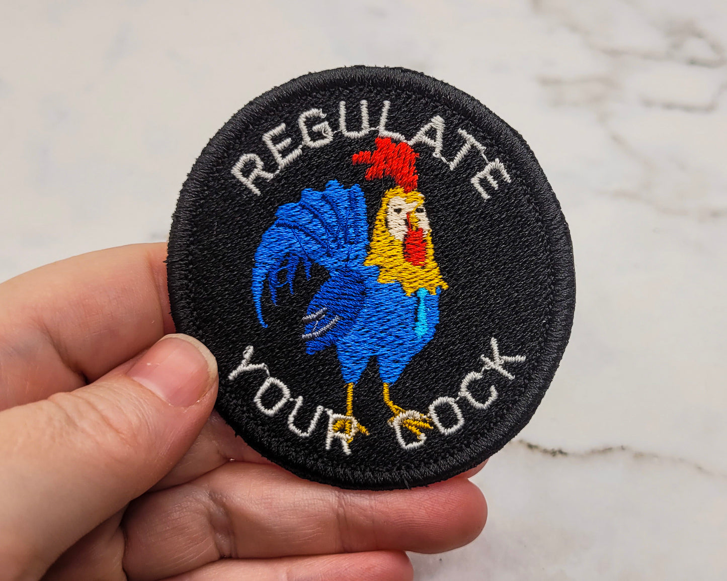 Regulate Your Cock Embroidered Patch