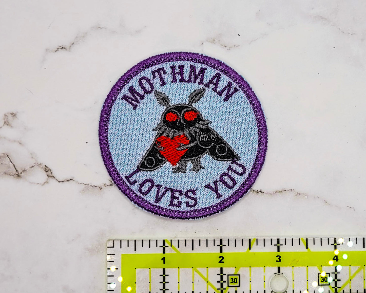 Mothman Loves You Patch