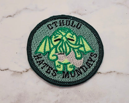 Cthulu Hates Mondays Patch