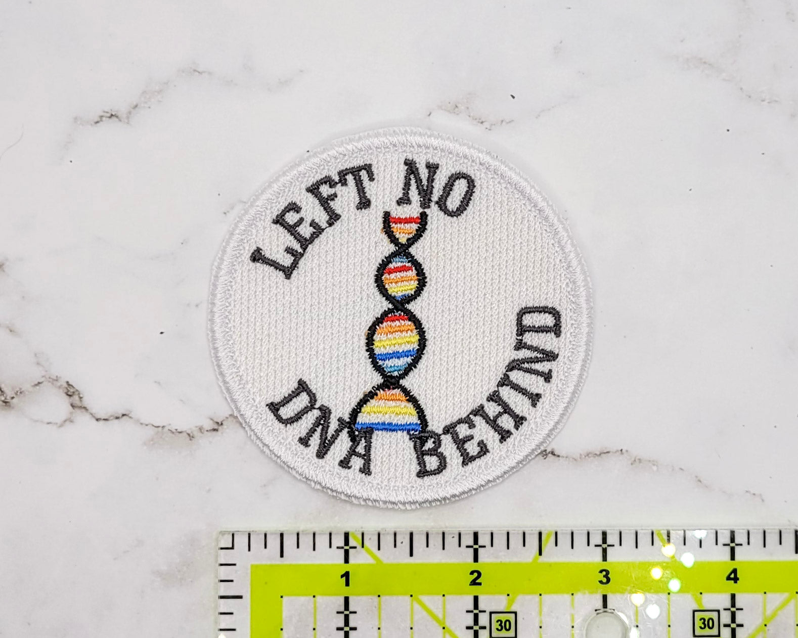 Left No DNA Behind Embroidered Patch