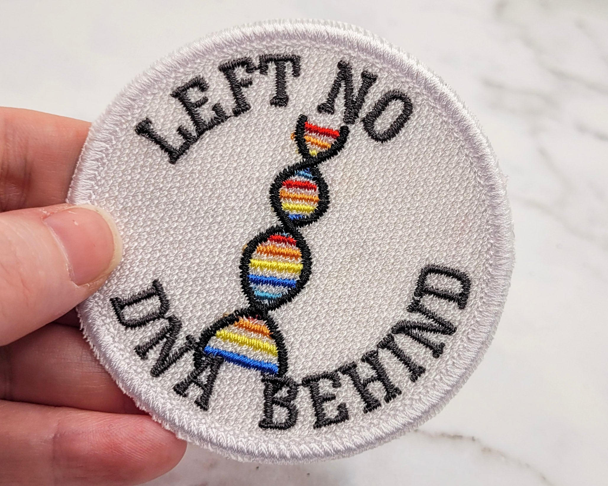 Left No DNA Behind Embroidered Patch