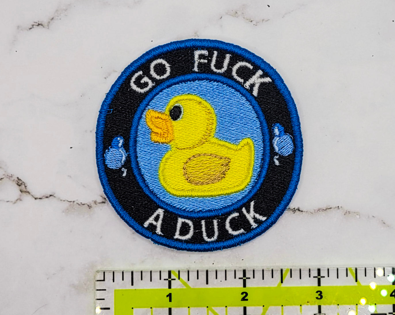 Go Fuck a Duck Embroidered Patch