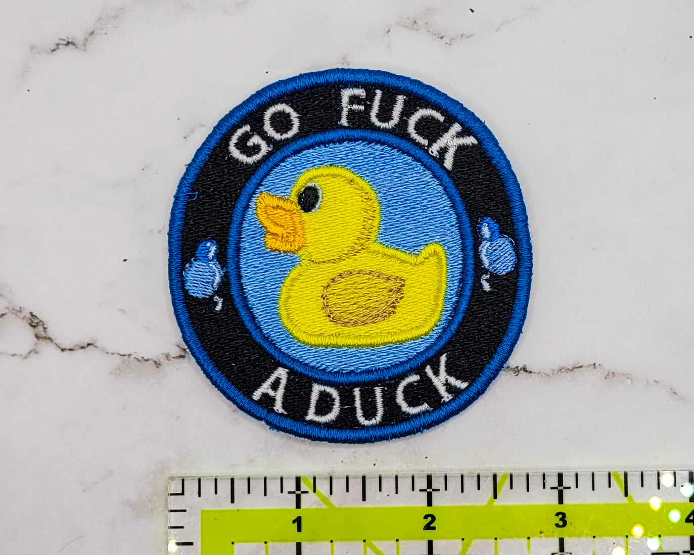 Patch brodé « Go Fuck a Duck » 