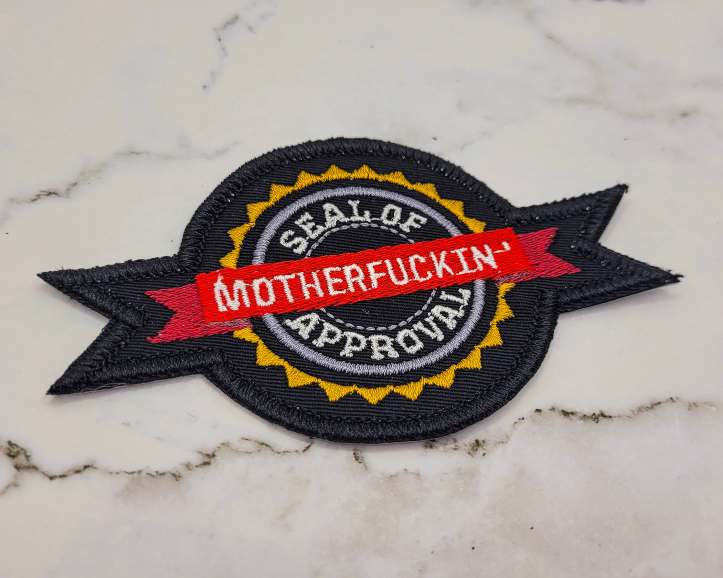 Seal of Motherfuckin' Approval Embroidered Patch