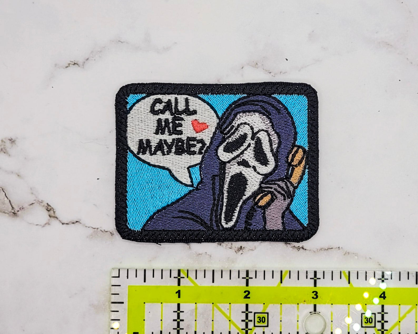 Call Me Maybe? Embroidered Patch