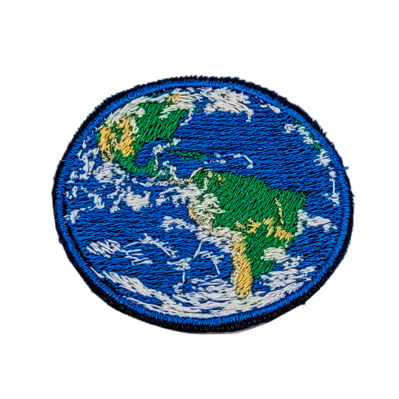 Planet Earth Embroidered Patch