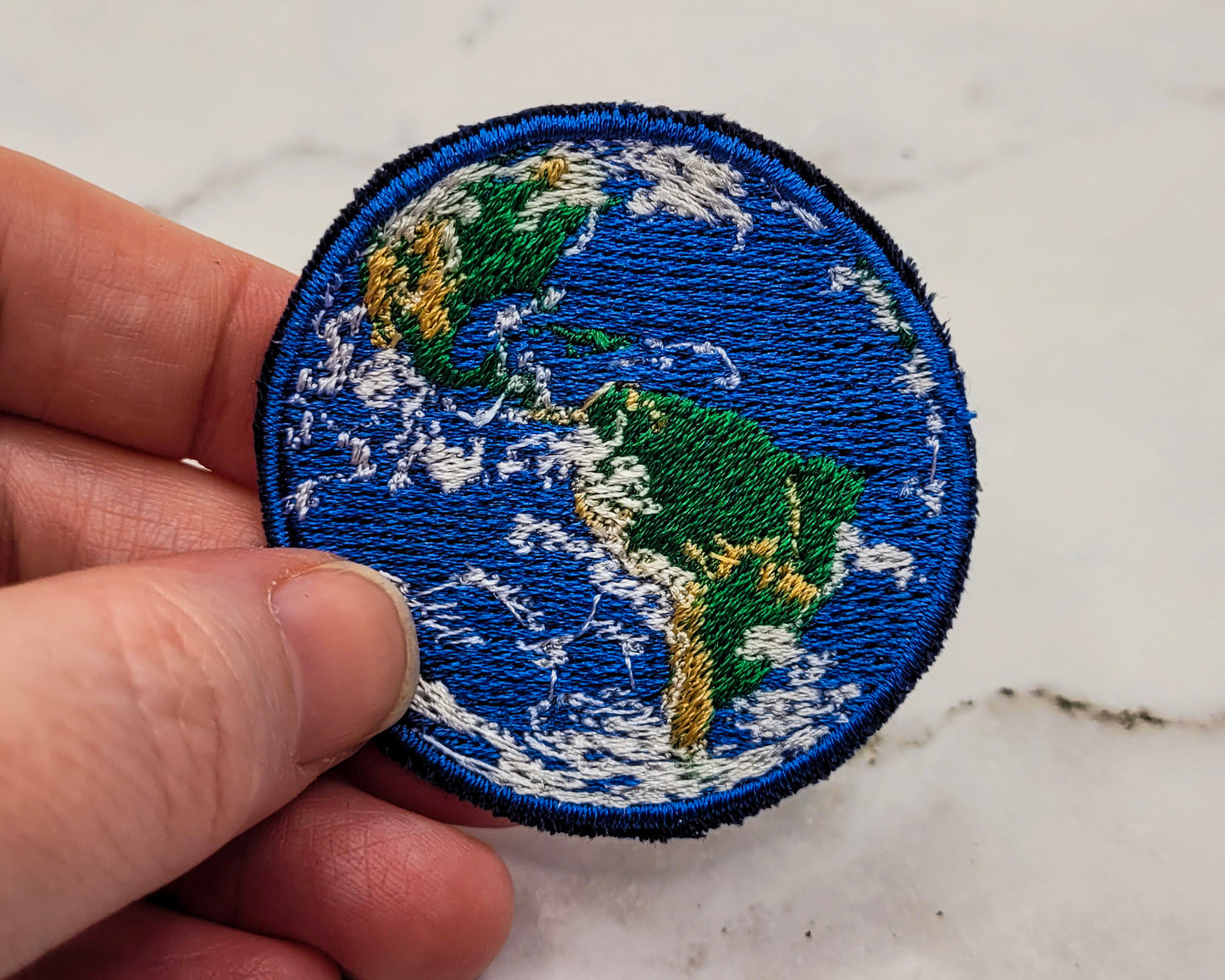 Planet Earth Embroidered Patch