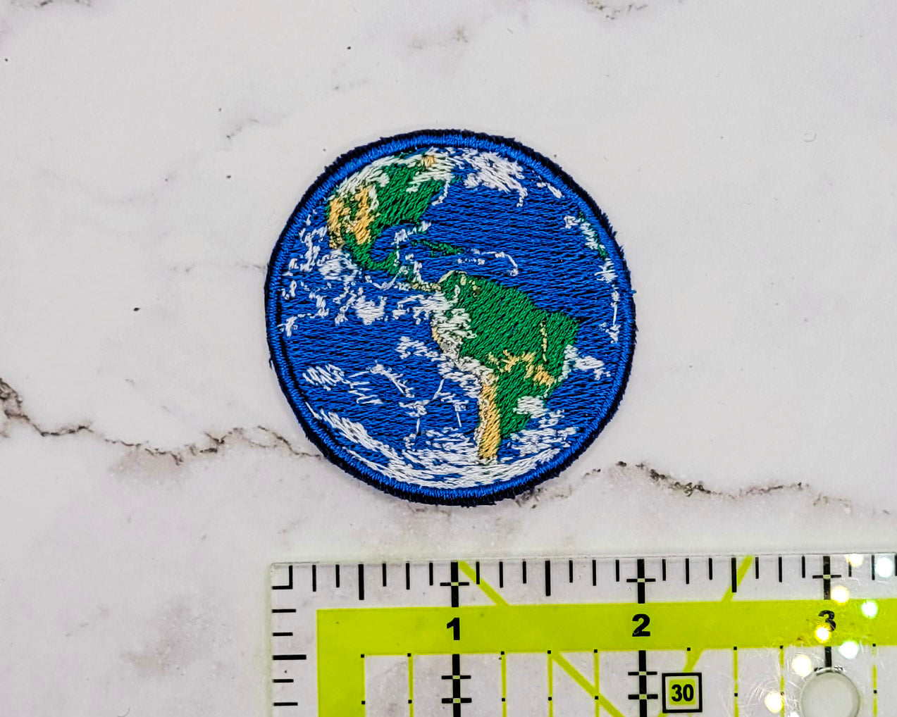 Planet Earth Embroidered Patch