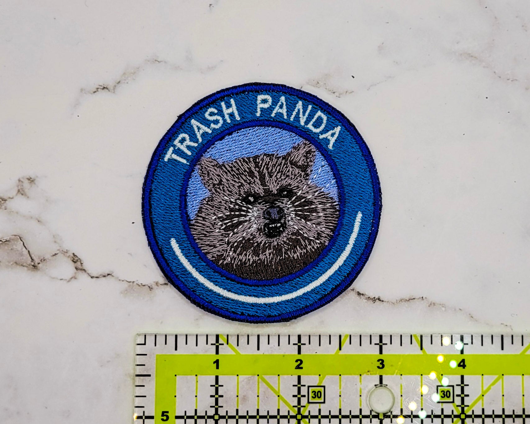 Trash Panda Embroidered Patch
