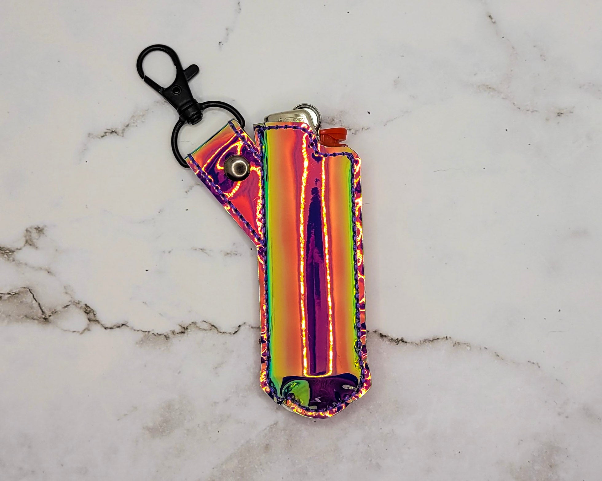 Gasoline Colour-Shifting Lighter Case